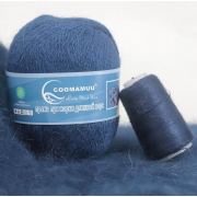 Пряжа Пух норки ( Mink yarn Coomamuu), 50 г / 350 820 т.синий
