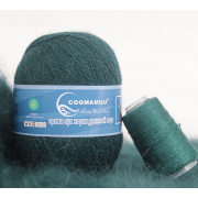 Пряжа Пух норки ( Mink yarn Coomamuu), 50 г / 350 805 т.зеленый