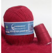 Пряжа Пух норки ( Mink yarn Coomamuu), 50 г / 350 817 бордо