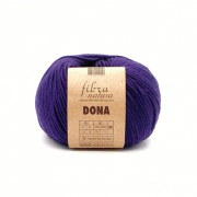 Пряжа Дона (Dona Fibra natura ), 50 г / 115 м 106-18 фиолетовый
