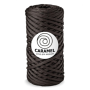 Карамель шнур для вязания 5 мм 75 м/ 200 гр кофе