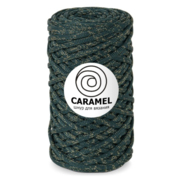 Карамель Diamond шнур для вязания 5 мм 75 м/ 270 гр брызги шампанского