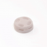 Кнопки пришивные пластик 12 мм уп.10 шт. белый