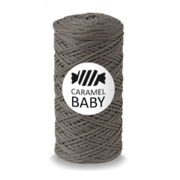Карамель Baby шнур для вязания 2 мм 200 м/ 150 гр Будапешт
