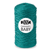 Карамель Baby шнур для вязания 2 мм 200 м/ 150 гр Морская волна
