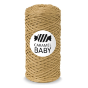 Карамель Baby шнур для вязания 2 мм 200 м/ 150 гр Печенье