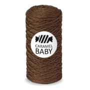 Карамель Baby шнур для вязания 2 мм 200 м/ 150 гр Корица