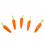 Декор миниатюра Морковь Р (уп. 5 шт.)