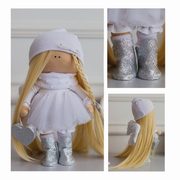 Набор текстильная игрушка АртУзор «Мягкая кукла Анджелина» 7674980 30 см