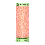 Нитки п/э Гутерман GUTERMAN TOP STITCH №30  30 м для отстрочки 744506 (132013)жемчужно-персик 165