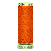 Нитки п/э Гутерман GUTERMAN TOP STITCH №30  30 м для отстрочки 744506 (132013) оранжевый 351
