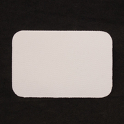Заплатка термо-клеевая AZ03  5.2*7.8 см белый