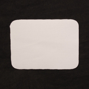 Заплатка термо-клеевая AZ03  7*9.5 см белый