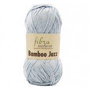 Пряжа Бамбо Джаз (Bamboo Jazz Fibra natura ), 50 г/ 120 м 215 св.серый