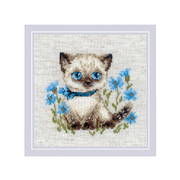 Набор для вышивания Риолис №2118 «Сиамский котенок» 15*15 см