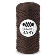 Карамель Baby шнур для вязания 2 мм 200 м/ 150 гр Трюфель