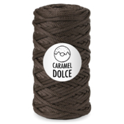 Карамель Dolce шнур для вязания 4 мм 100 м/ 200 гр шоколад