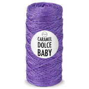 Карамель DOLCE  Baby шнур для вязания 2 мм 220 м/ 140 гр Виноград