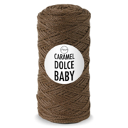 Карамель DOLCE  Baby шнур для вязания 2 мм 220 м/ 140 гр Шоколадный капкейк