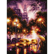 Набор для вышивания Чудесная Игла №350-762 «Огни ночного города» 20*27 см