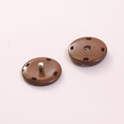 Кнопки пришивные KN 22 23 мм коричневый