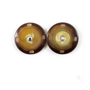 Кнопки пришивные KN 27 21 мм  коричневый
