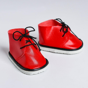 Обувь для игрушек (Кеды) SH-0028  7,5 см  выс.3,5 см красный  (1 пара) 7734773