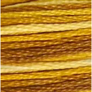 Мулине DMC 8м, 111 желто-коричневый меланж
