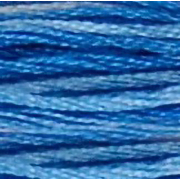 Мулине DMC 8м, 121 темно-голубой меланж