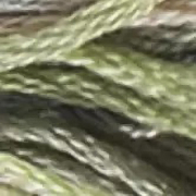 Мулине DMC 8м, 4065 бл.зеленый-бл.розовый-серый