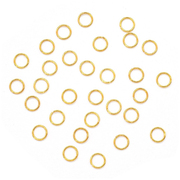 Кольцо для бус Астра ОТН1510 соединительное 0,8*7 мм 7715787 золото