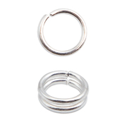 Кольцо для бус Астра ОТН1510 соединительное 0,8*7 мм 7715787 серебро