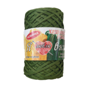 «Я люблю вязать» шнур для вязания 3 мм 100 м/ 150 гр±5%  зелёный папортник