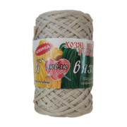 «Я люблю вязать» шнур для вязания 3 мм 100 м/ 150 гр±5% пыльно-бежевый