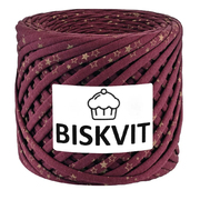 Пряжа Бисквит (Biskvit) (ленточная пряжа) глинтвейн