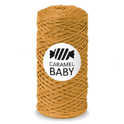 Карамель Baby шнур для вязания 2 мм 200 м/ 150 гр Амаретти