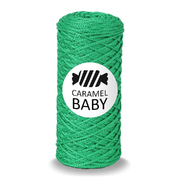Карамель Baby шнур для вязания 2 мм 200 м/ 150 гр Грин