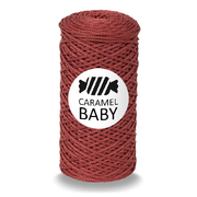 Карамель Baby шнур для вязания 2 мм 200 м/ 150 гр Коррида