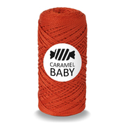 Карамель Baby шнур для вязания 2 мм 200 м/ 150 гр Курага
