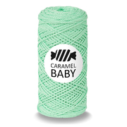Карамель Baby шнур для вязания 2 мм 200 м/ 150 гр Салат