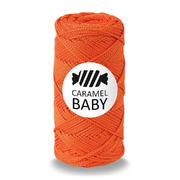 Карамель Baby шнур для вязания 2 мм 200 м/ 150 гр Спелый Мандарин