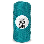 Карамель DOLCE  Baby шнур для вязания 2 мм 220 м/ 140 гр Виридиан
