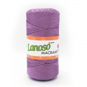 Пряжа Макраме (Lanoso Macrame PP),  200г/ 230 м, 945 фиолетовый