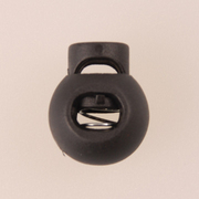 Фиксатор пласт. шарик ХВ024 15 мм черный