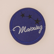 Термоаппликация LA415 Morning 6*6 см W.Blue белый/синий