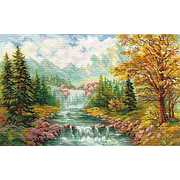 Набор для вышивания Алиса 3-09 «Горный водопад» 41*26 см