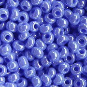 Бисер Preciosa Чехия (уп. 5 г) 36050 синий прозрачный перламутровый