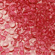 Бисер Preciosa Чехия (уп. 10 г) 01193 розовый прозрачный
