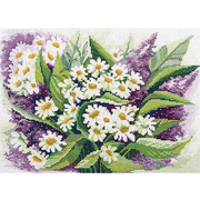 Набор для вышивания Panna Ц-1428 «Полевые цветы» 30,5*21,5 см