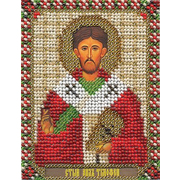 Набор для вышивания бисером Panna ЦМ-1410 «Св. Апостол Тимофей» 8,5*10,5 см